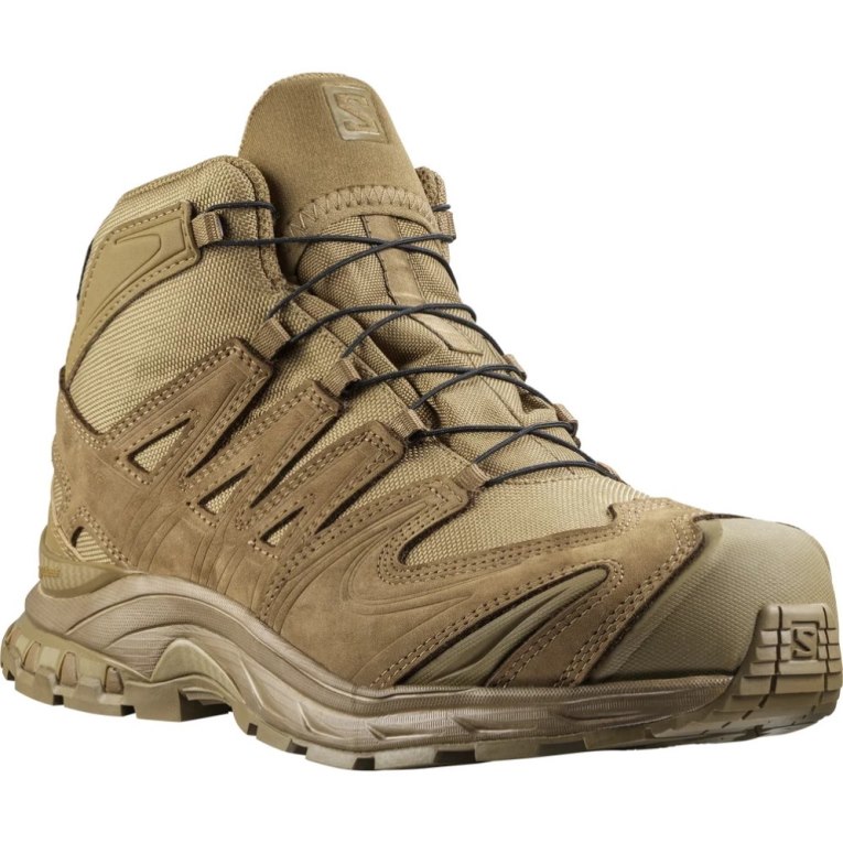 Botas Tácticas Salomon Xa Forces Mid GTX Mujer Marrom | MX QUAR137